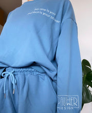 Ladda upp bild till gallerivisning, SWEATSUIT SHORTS SET - BLUE