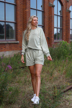 Ladda upp bild till gallerivisning, SWEATSUIT SHORTS SET - GREEN