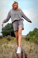 Ladda upp bild till gallerivisning, SWEATSUIT SHORTS SET - GRAY