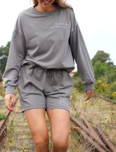 Ladda upp bild till gallerivisning, SWEATSUIT SHORTS SET - GRAY
